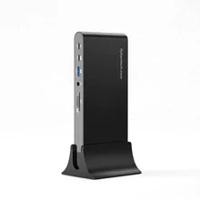 flykantech DK971 MST Hub for Multiple Monitors - 3 x 4K | Multi-Monitor Video Splitter for MST SST