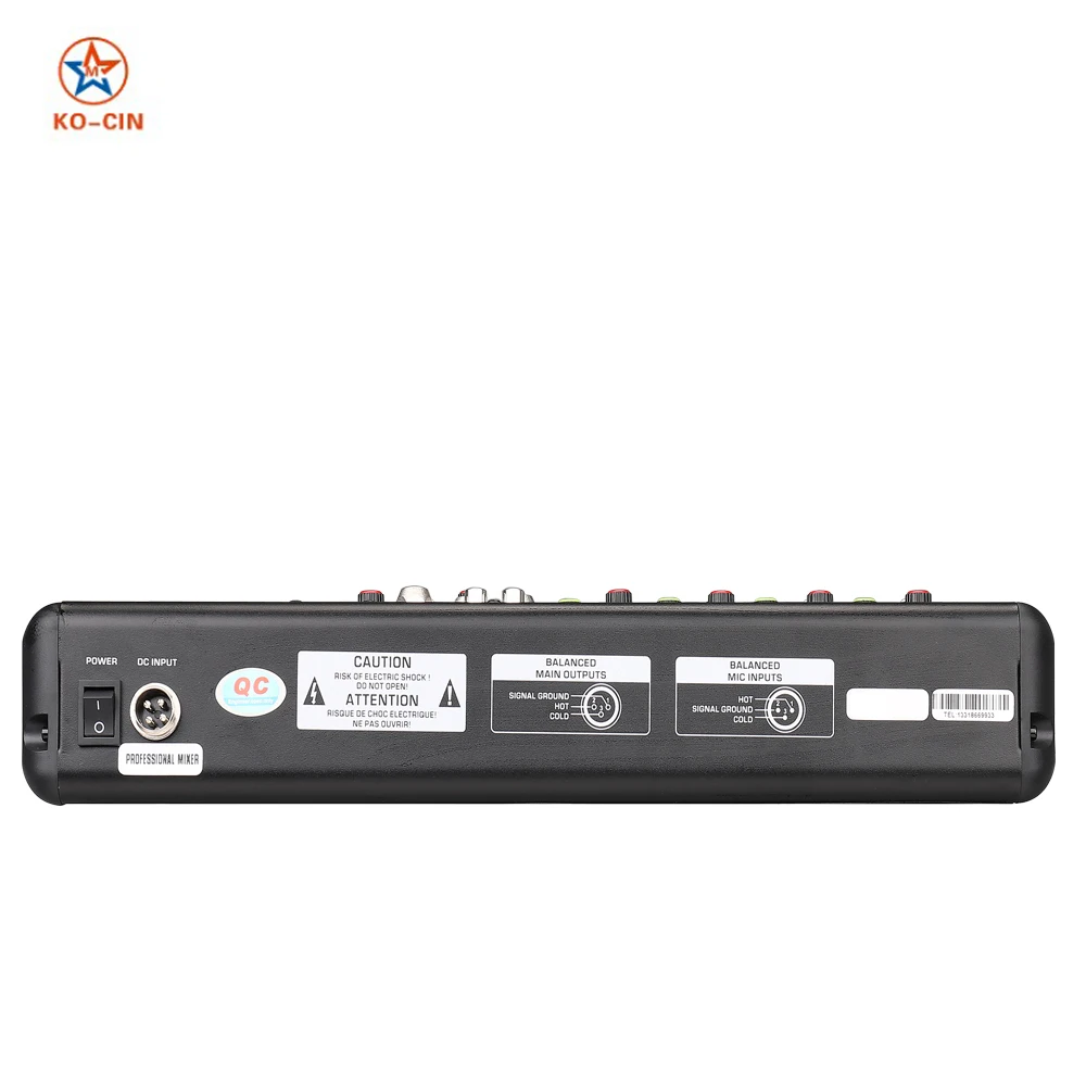 RX8 16 dsp эффект USB BT платье для выступления на сцене DJ микшер аудио 4 канальный профессиональная микшерная