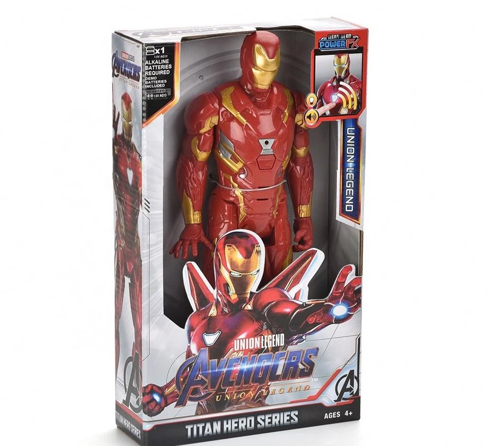 Figure Spiderman Ironman Thor Action Model Toy PVC Gift for Kid Wholesale High Quality 12 Inch 1/6 Color Box Japan