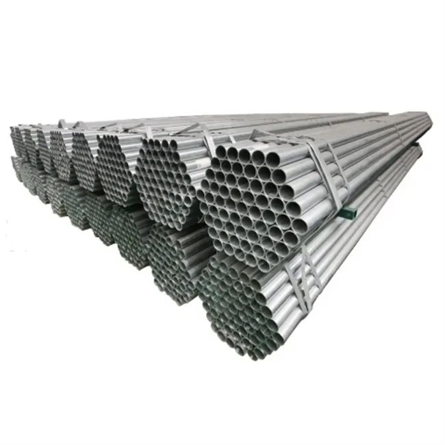 Оптовая продажа Astm A106 Sch 40 Hot Dip Gi бесшовная оцинкованная Круглая стальная труба Erw железная