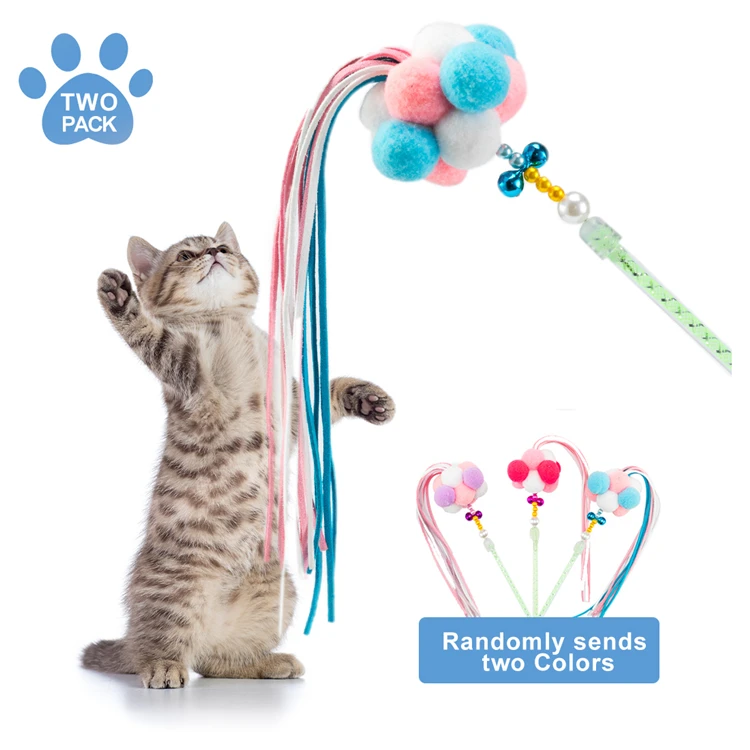 Manufacturer supplier 2020 new Funny cat stick Safe funny cat cat wand
