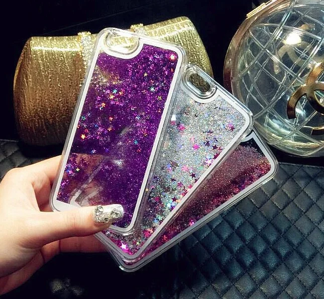 quicksand liquid star phone case,tpu phone case and accessories for iphone X/XS