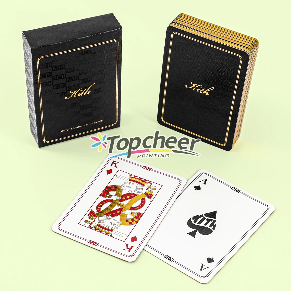 Оптовая продажа высокое качество персонализированные игральные карты игры Пользовательский логотип