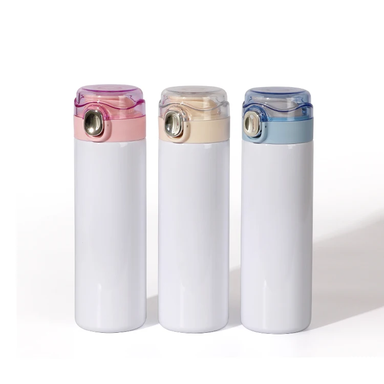 Pea thermos water bottle Round bottom stainless steel vacuum Flask for sublimation