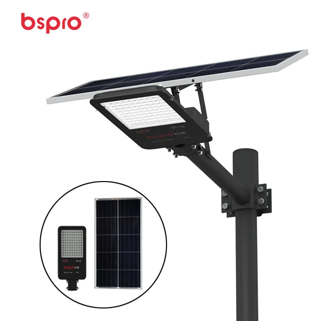 Bspro наружное яркое светодиодное алюминиевое IP65 водонепроницаемое 300 Вт Сплит дорожное освещение солнечное уличное Инженерная программа