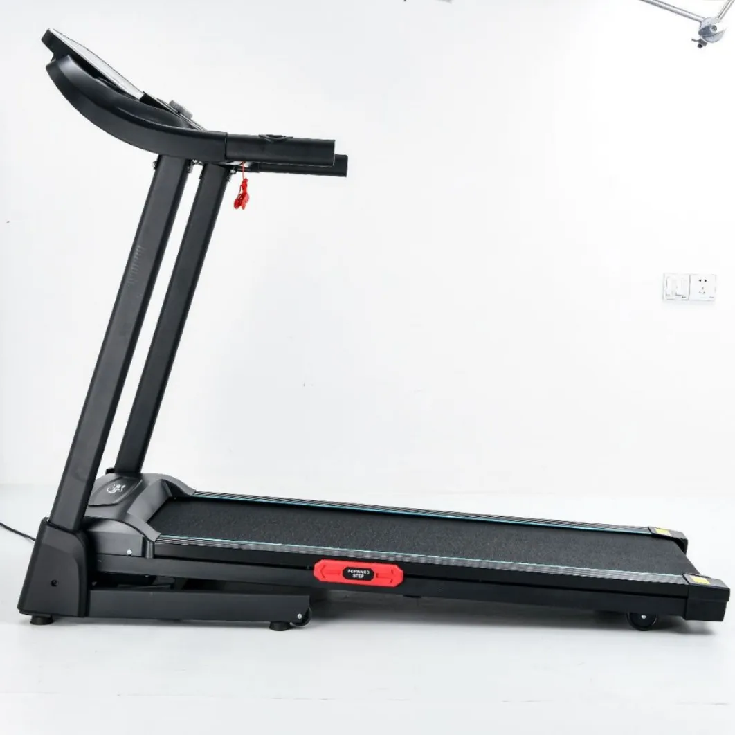 Household treadmill multi-function, silent shock absorption, folding, lifting and climbing high-end fitness equipment
