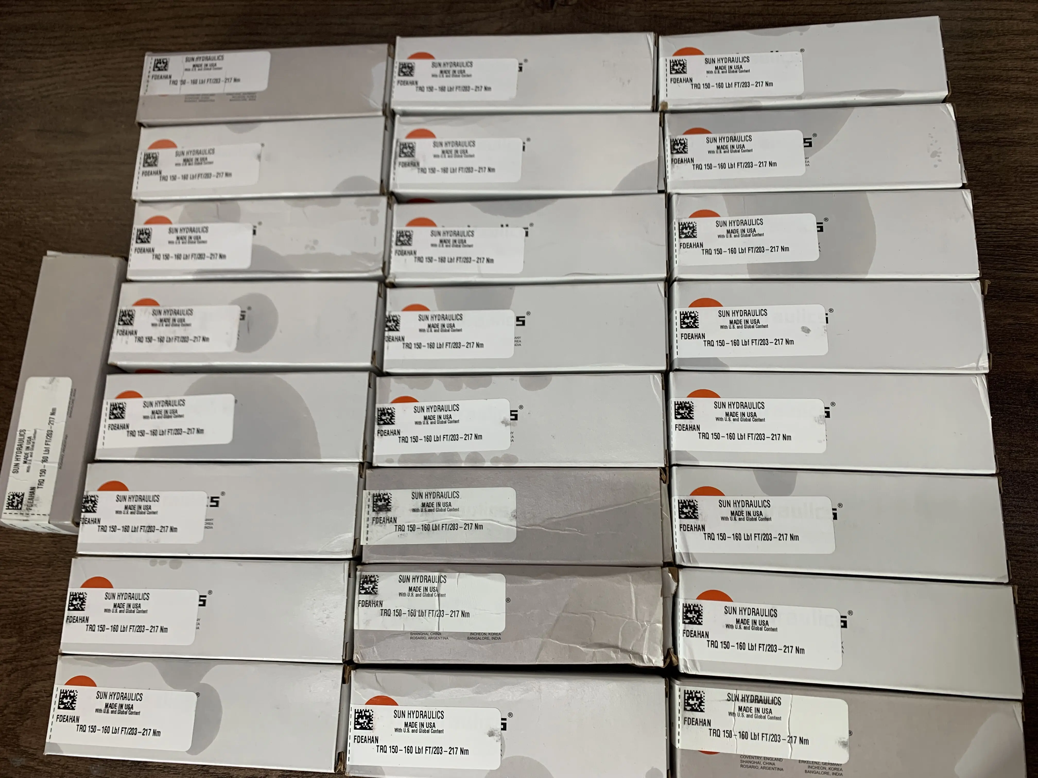 FDEA-HAN FDEAHAN SUN hydraulics Original USA Fully adjustable pressure compensated flow control valve with reverse flow check