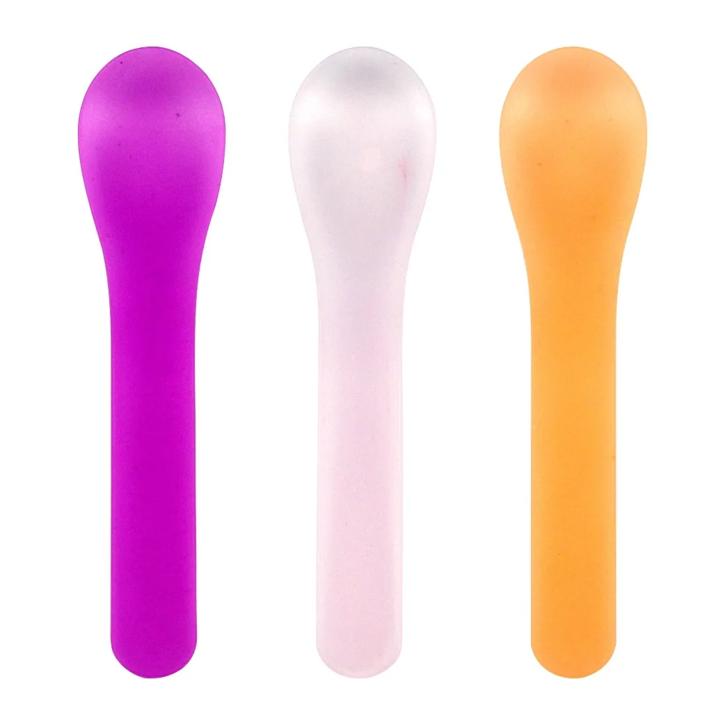 Food grade color changed temperature sensing thermochromic spoon for ice cream cone yogurt cereal
