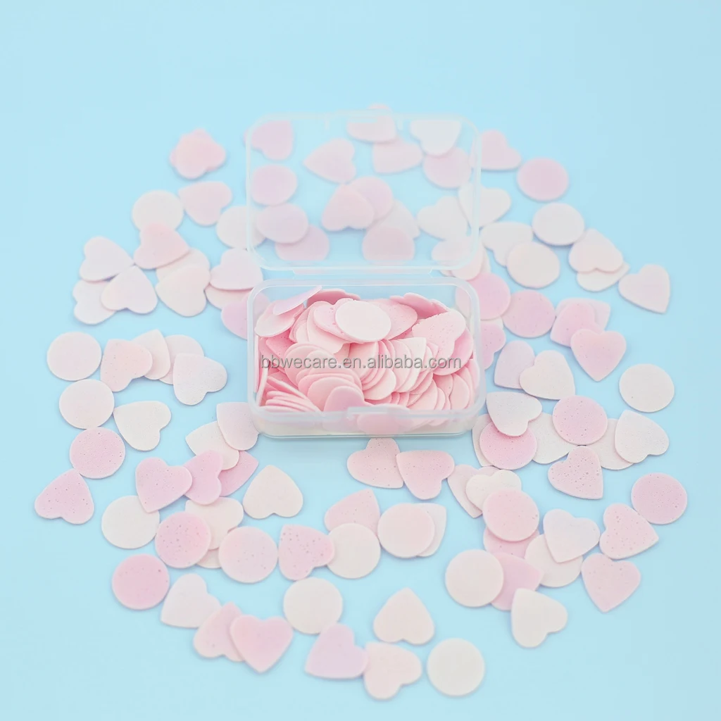 Free Sample Tin Soap Paper Tablet Eco Friendly Foam Soap Sheets Paper