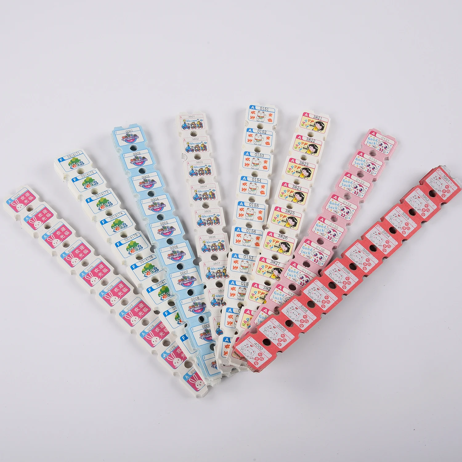 Custom Raffle Ticket FREE Design Roll Ticket Arcade Tickets