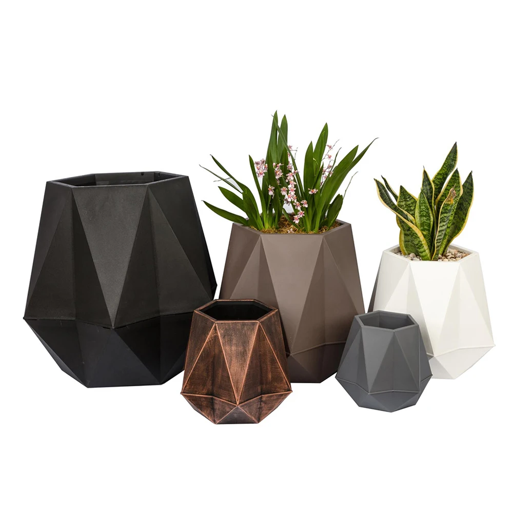Wholesale cheap self-watering plastic plant pot planter flower pots