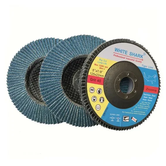 4.5 inch Zirconia Corundum Flap Disc Sanding Grinding Wheel flap disc Grit 40/60/80/120