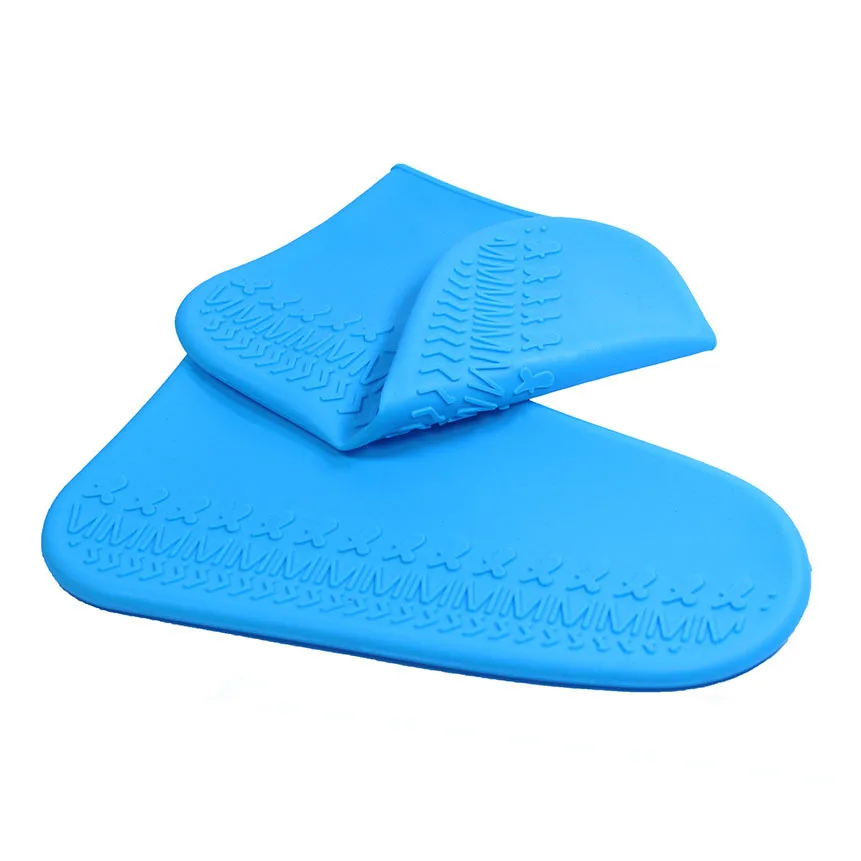 Reusable Foldable Not-slip Rain Shoe Covers Waterproof Rain Shoes for Men Women Protection Silicone Shoes Covers