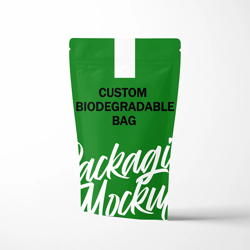 Impreso personalizado PLA ПБ PBAT NK nkme и нарочито бесхитростного дизайна; Bolsa de embalaje plastico Рю биоразлагаемые con bolsa кофе с cremallera