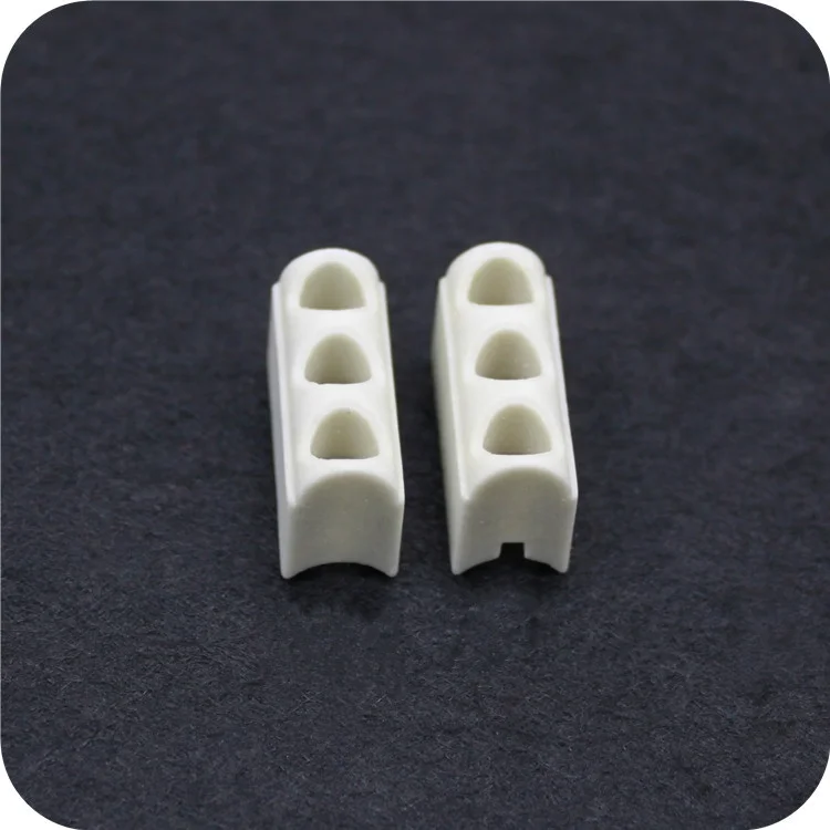 High temperature resistance dry pressing 1-8 holes steatite ceramic band heating element