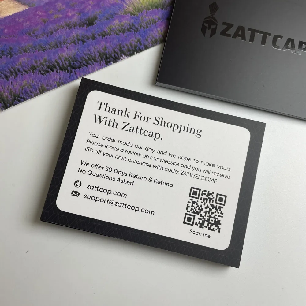 High quality customized business paper card printing / greeting card / thank you card / postcard