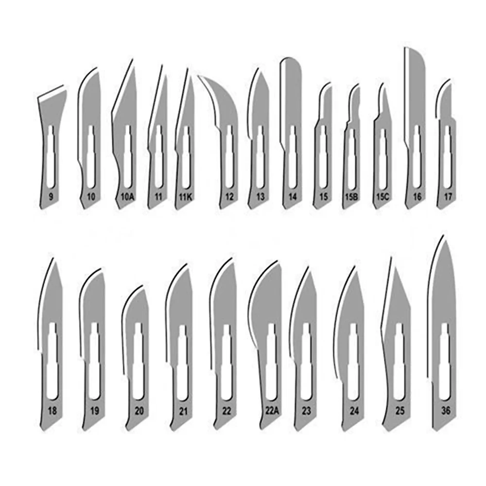 Wholesale Price 10R Cheap Disposable Medical Instruments Carbon Steel Surgical Blade For Hospital Clinic
