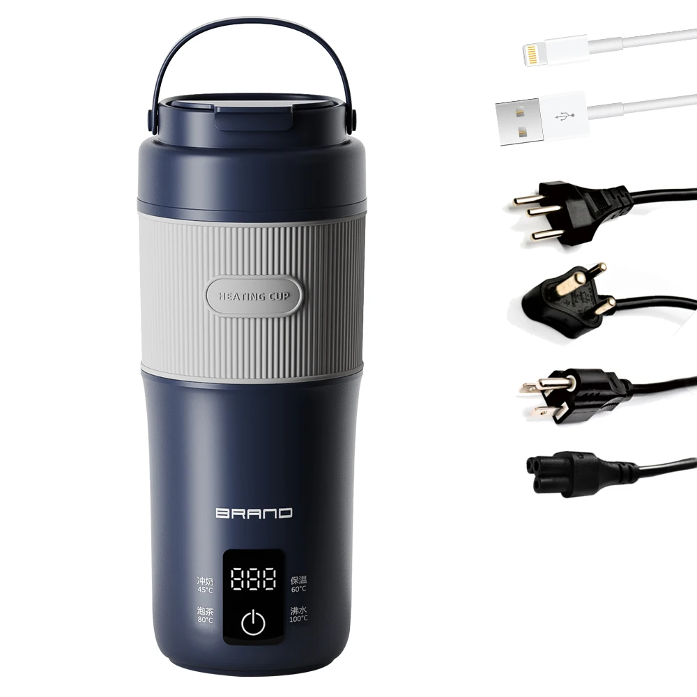 400ml Smart Kettle Water Boiler Electric thermos cup Hot water kettle With Type C connection Perfect for Dormitory, Home, Travel