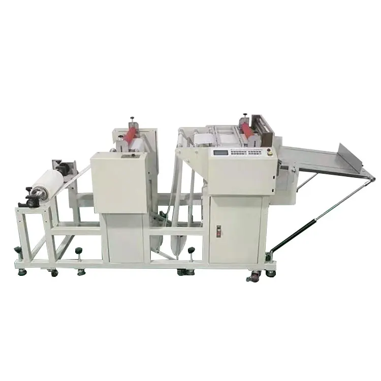  Factory directly sheeter supplier FMHZ series knitted hat cutting machine end screw thread