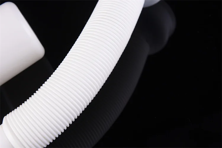 Siphon Deodorant Pvc Plastic Bathroom Washbasin Flexible Drain Pipe Sink Hose Waste Pipe