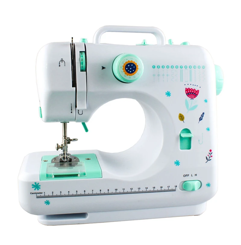 VOF 2020 New Design FHSM-505G Homeuse Multifunction Mini Sewing Machine with 12 Stitches