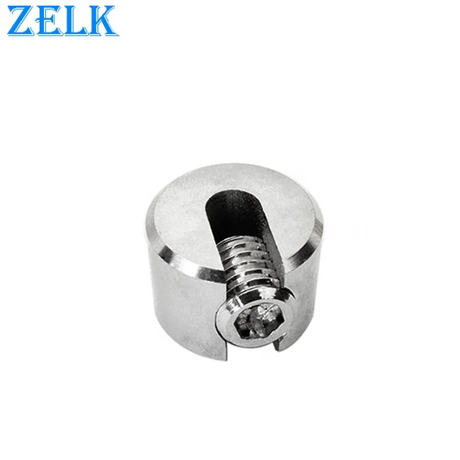 Hardware Stainless Steel Wire rope Round Clip Cable Clamp Net clip Stopper