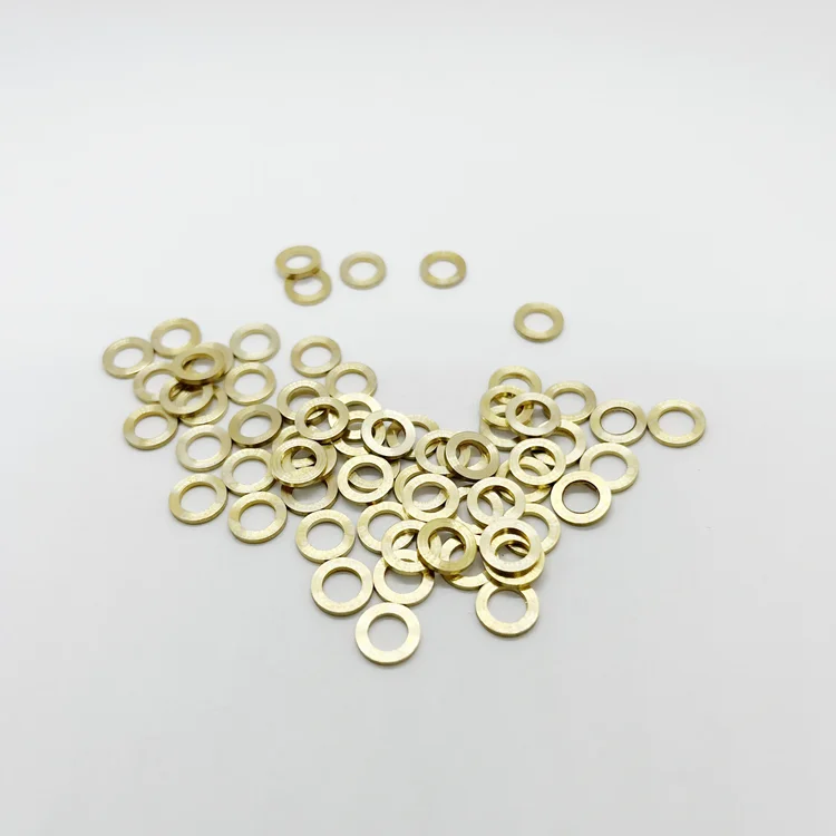 Miniature copper washer 5mm bore size brass washer for 3d printer machine parts