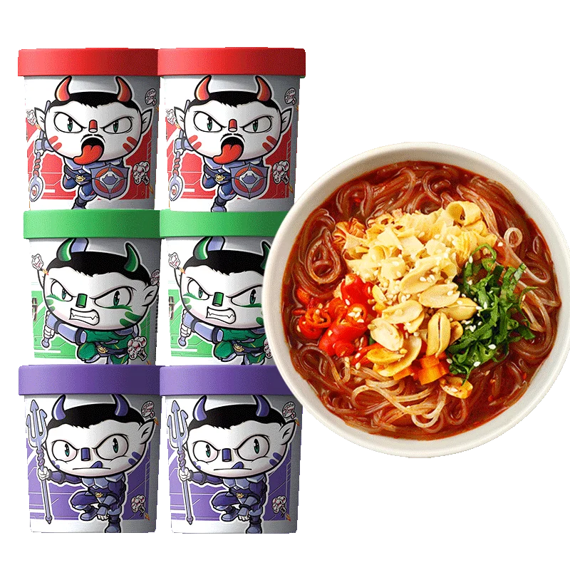 high quality wholesale spicy and sour instant rice noodles sweet potato noodle