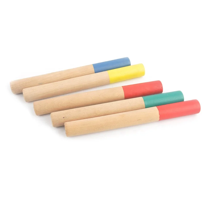 Outdoor games wooden rope 5 quoits ring toss toys set