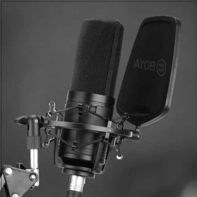 
 Студийный микрофон с большой диафрагмой  