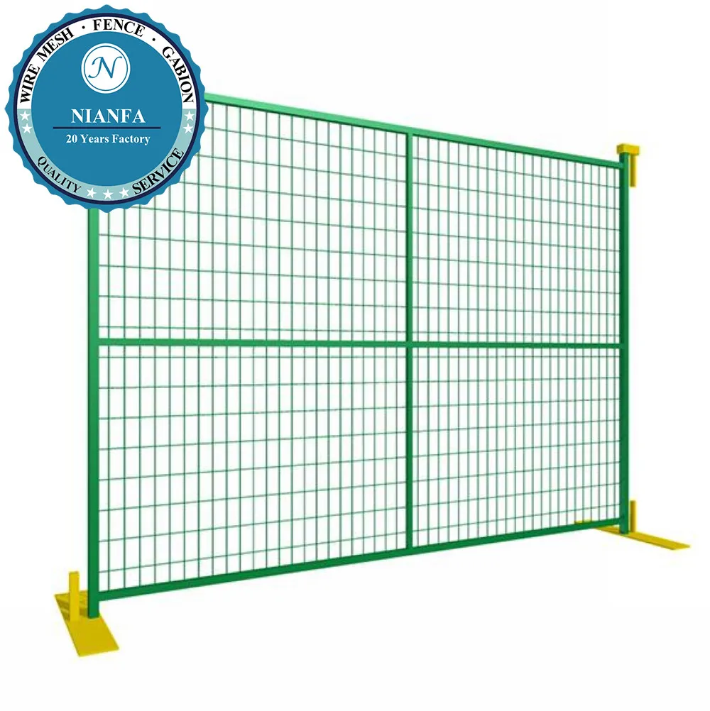 Construction Safety Guard Removable Galvanized Canada Temporary Fence(Guangzhou Factory)