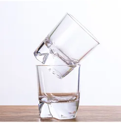 Amazon Hot Sale Clear Whisky Glasses Cups Crystal Rock Shot Glass Whiskey Glass