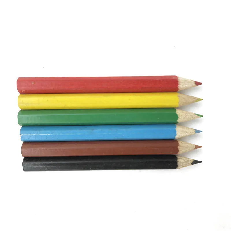 Bulk Price Mini Color Pencil Set Wholesale, Wholesale Children Color Pencil Wooden