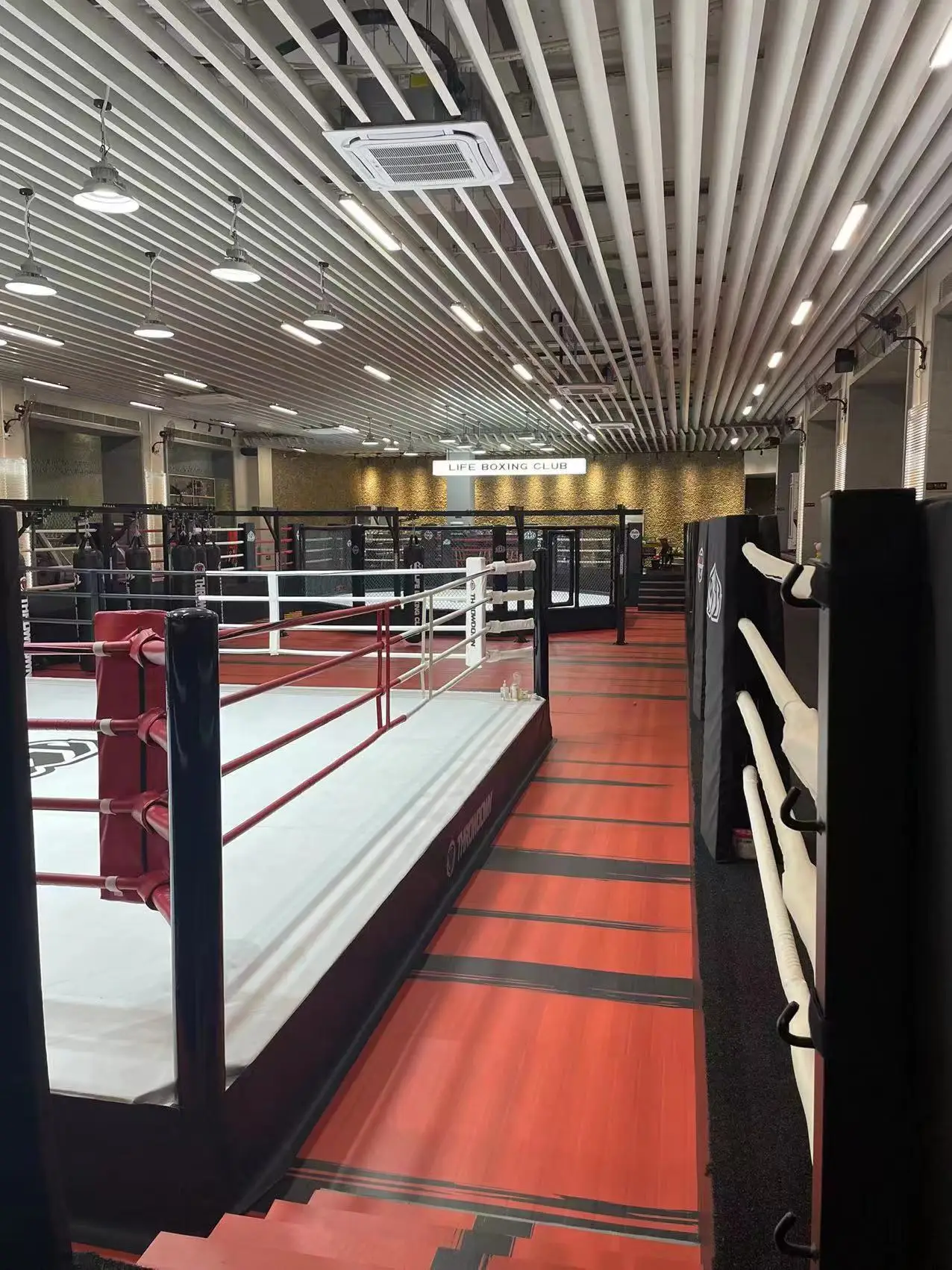 Customer Logo Fighting MMA Cage Octagon Canvas Cover Boxing Ring