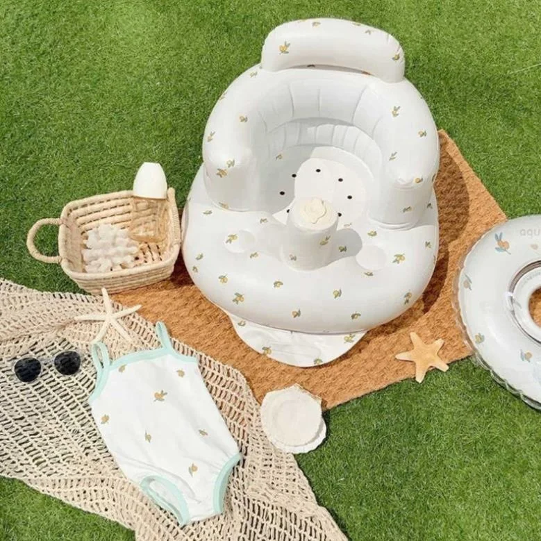 Детское обучающее сиденье надувной стул для ванной диван надувная подушка обучение ребенку из ПВХ маленький