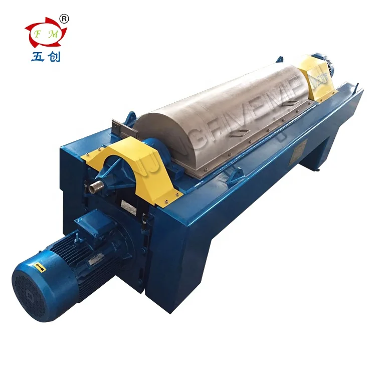sludge dewatering system decanter centrifuge machine