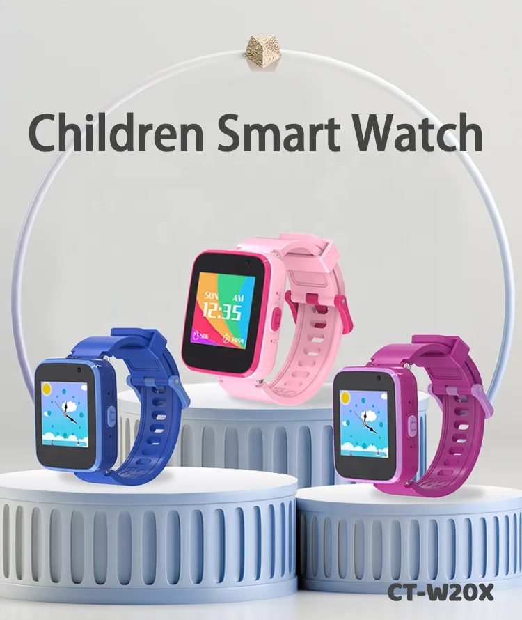 CE ROHS Cert. Children Smart Watch With Education Games Music Video Player Alarm Clock Spesial For Kids Boys Girls