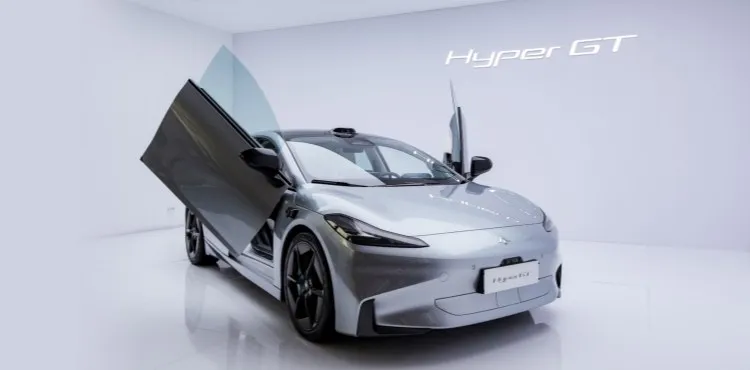 2024 Hyper GT Sport Sedan EV Range 710 km Carro Electrico adultos Gac Aion Hyper GT