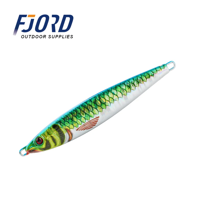 FJORD Jig Lures Saltwater Casting Metal Lure Jig 20g 40g 60g Hard Lures Fishing Bait