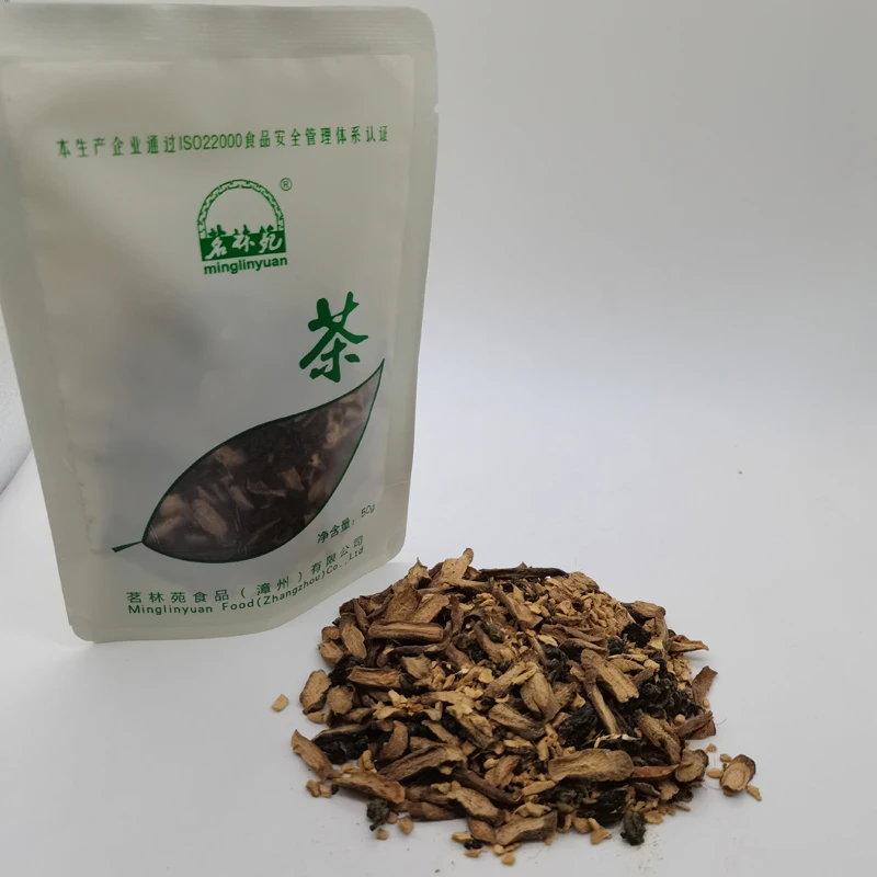 Haccp certificate blend herbal tea for health Ginger Ginseng Oolong Tea Burdock Tea