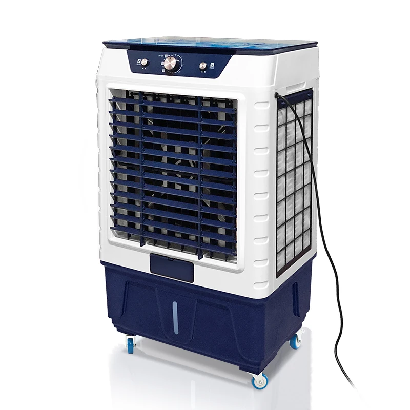 evaporative air cooler floor standing commercial tower air coolers 50 liter