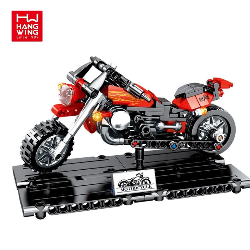 Harley Scooter / KTM Motocross Technic Series Motocross Set Building Blocks Educational Toy Model Gift Boys and Girls Bricks