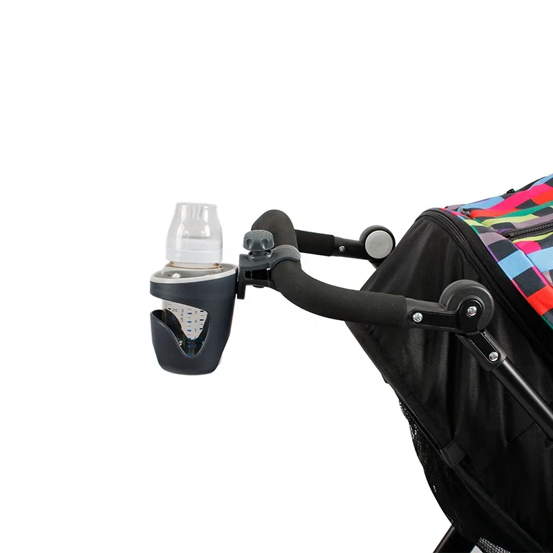 Patented Colorful Plastic Stroller Cup Holder Bottle Holder