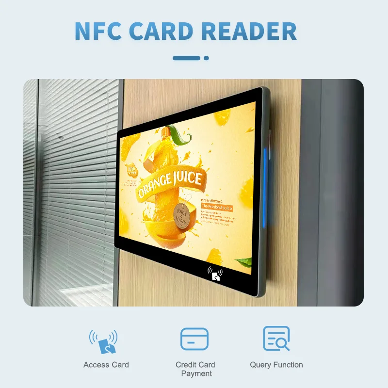 Aiyos цифровая вывеска и дисплей 15 6 дюймов внутренний умный сенсорный киоск планшет для конференц-зала