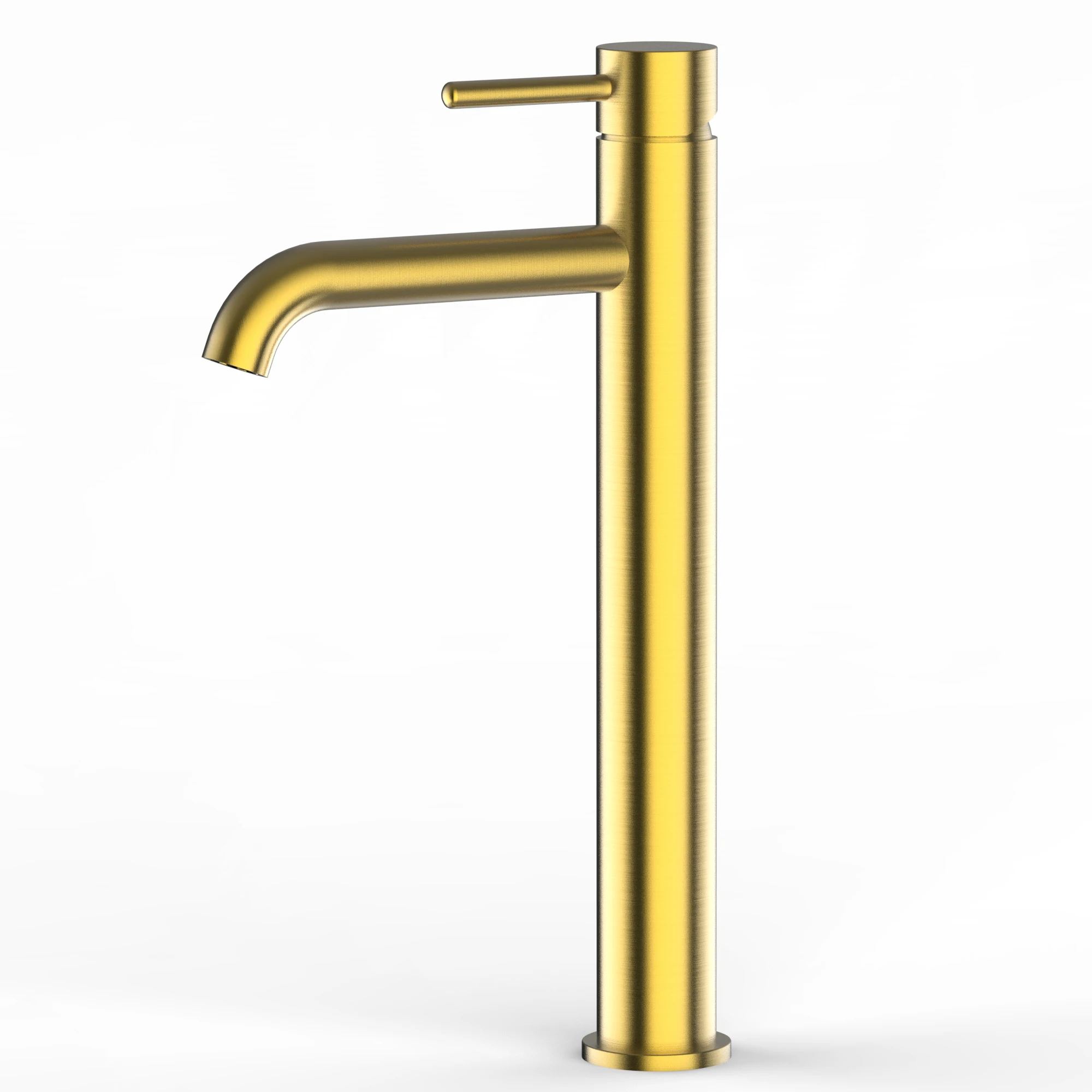 Hot Sale Single Lever Bathroom Mixer Deck Mounted Brass Basin Tap