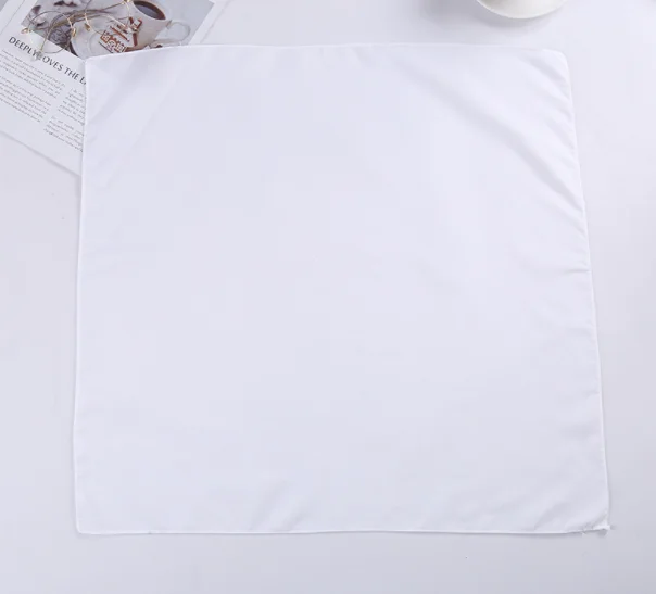 100% Cheap price plain bandana solid color blank customized polyester bandanas in stock