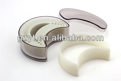 Set 7-piece Bread Biscuit Mold Nylon/PA plastic Moon shape food grade cookie cutter