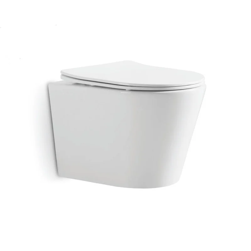 Foshan bathroom ceramic washdown sanitary ware elegant design two piece square toilet 8067