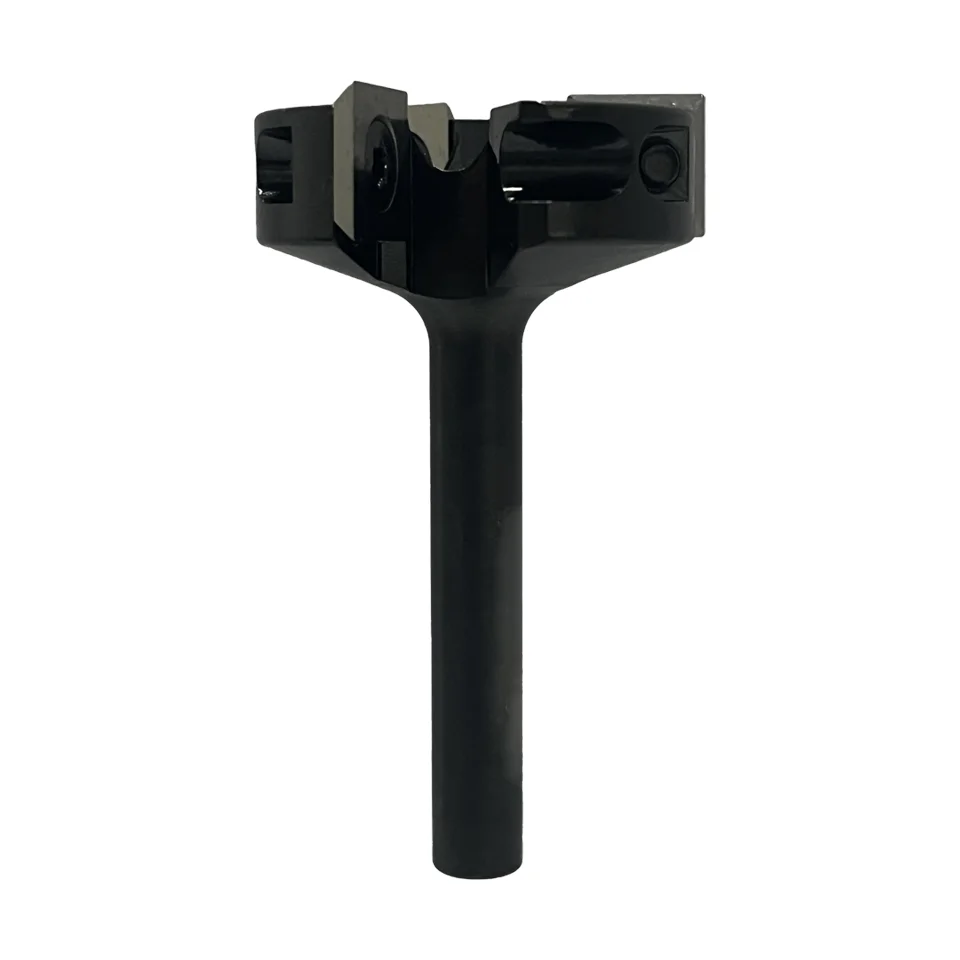 Reversible Carbide 3 Flutes Milling Cutters Cutter T-style Cnc Spoilboard Surfacing Router Bits CNC Wood Working Machine 3 Years