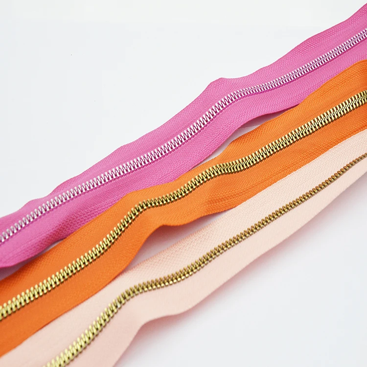 TANAI оптовая продажа Заводская нейлоновая молния на заказ #3 #5 черная катушка рулон длинной цепи